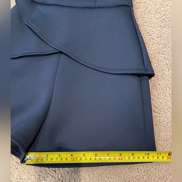 CHARLOTTE RUSSE Junior Navy Blue Tube Playsuit Jumpshort - Picture 8 of 10